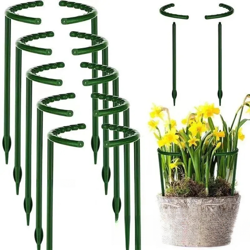 Vine Climbing Plastic - دعامة نباتات نصف دائرية للحديقة، قفص