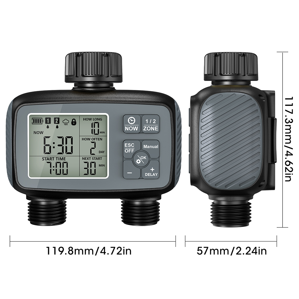 جهاز توقيت رشاشات مياه جديد قا - مراجعة Timer Dual Outlet وسعره