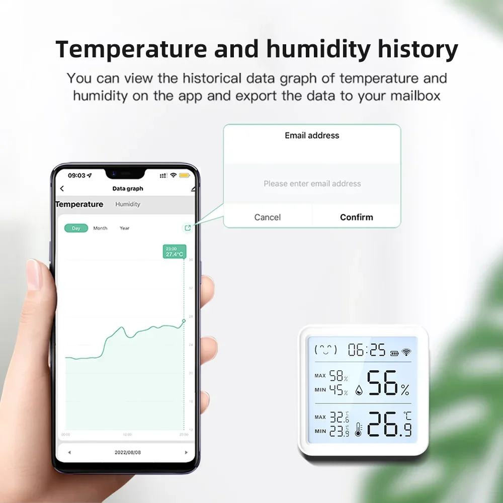 مستشعر درجة الحرارة والرطوبة م - مراجعة Digital Hygrometer Probe وسعره