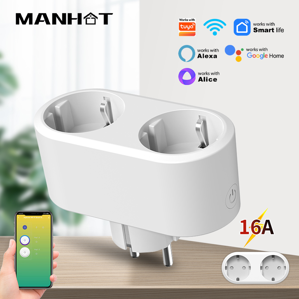 مقبس ذكي واي فاي مزدوج المنفذ  - مراجعة Timer Dual Outlet وسعره