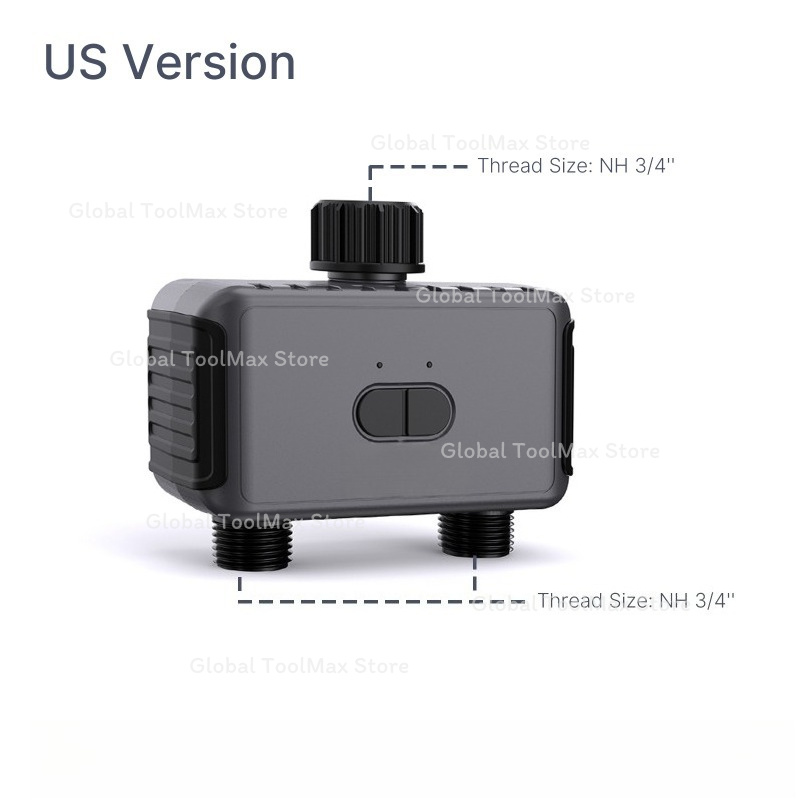 جهاز تحكم ذكي بالري عبر البلوت - مراجعة Timer Dual Outlet وسعره