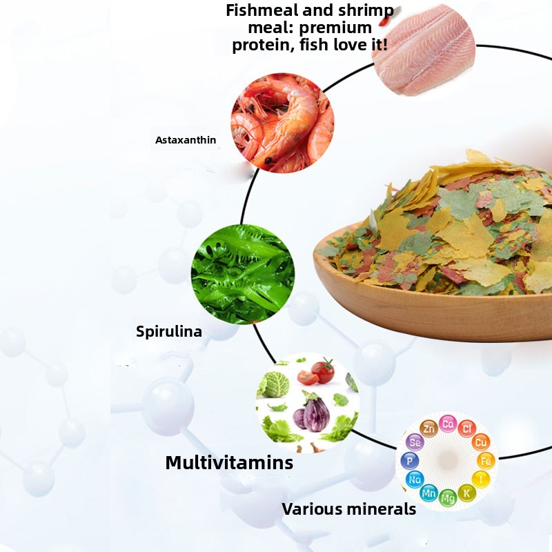 طعام سمك PENISON على شكل رقائق - مراجعة Tetra Food Betta Flakes وسعره